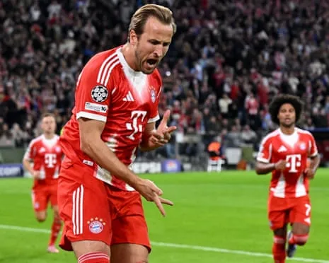 Kane Scores Twice as Bayern Overpower Chelsea in European Return