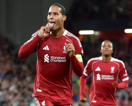 Van Dijk heads late winner against Spanish giants